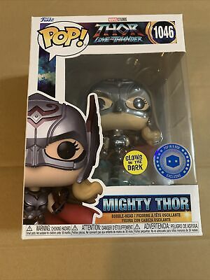 Funko POP! Marvel Studios Thor Love & Thunder Mighty Thor 1046 GITD PIAB In Hand