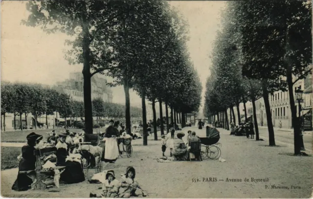 CPA PARIS 15e Avenue de Breteuil (65857)