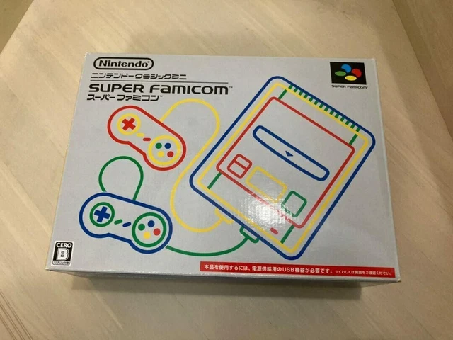 Nintendo Classic Mini Super Famicom Console SNES Japan Tested ＆ Works well...