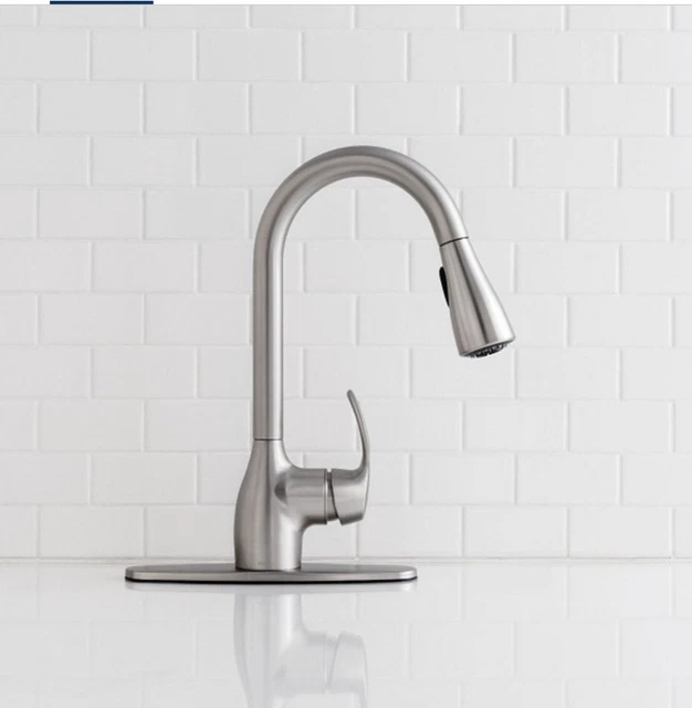 MOEN KLEO SPOT Resist Stainless OneHandle Pulldown Kitchen Faucet