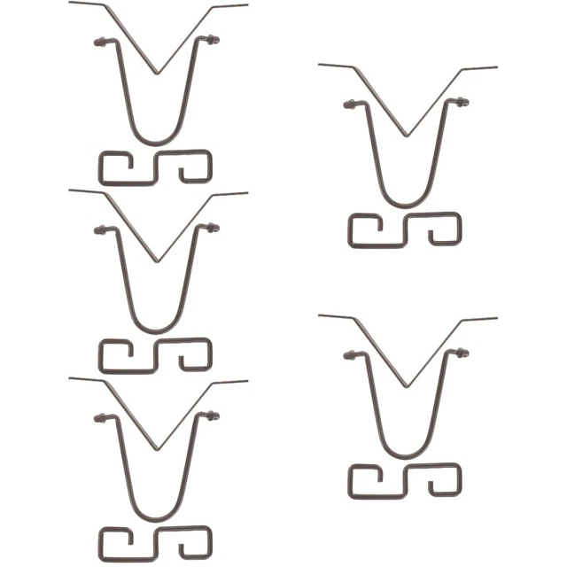 5 set di ganci catena pioggia catena pioggia adattatore grondaia ganci installazione catena pioggia