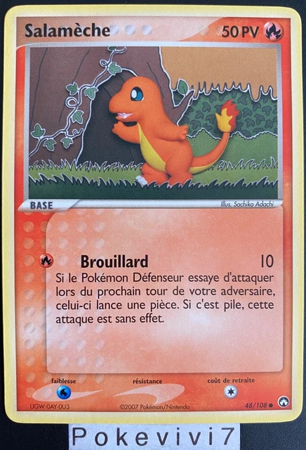 Pokemon Card SALAMECHE 48/108 Block EX Guardians of Power FR NEW