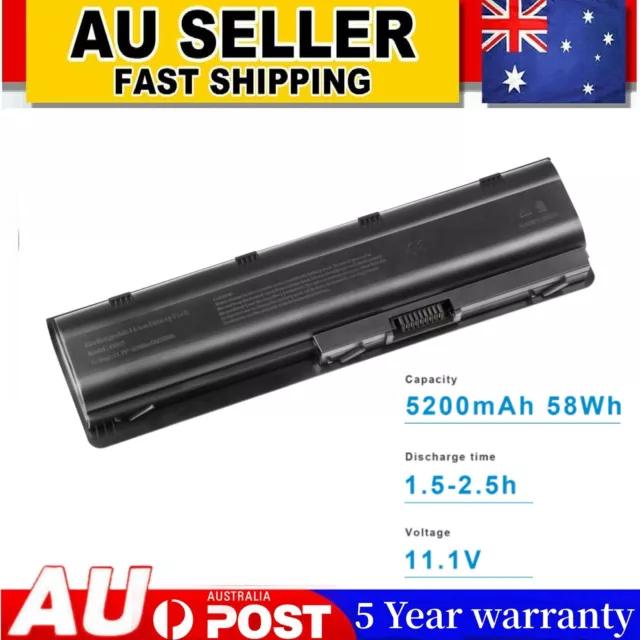 6 Cell Battery For HP 593553-001 593554-001 Pavilion CQ42 CQ62 MU06 MU09 G6