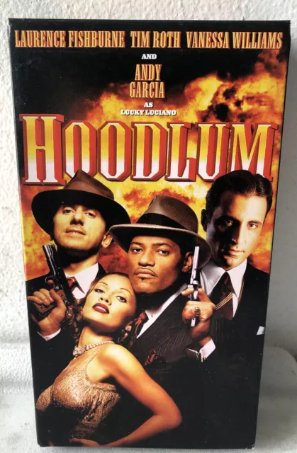 Hoodlum (VHS 1997) Laurence Fishburne Tim Roth. "USED"