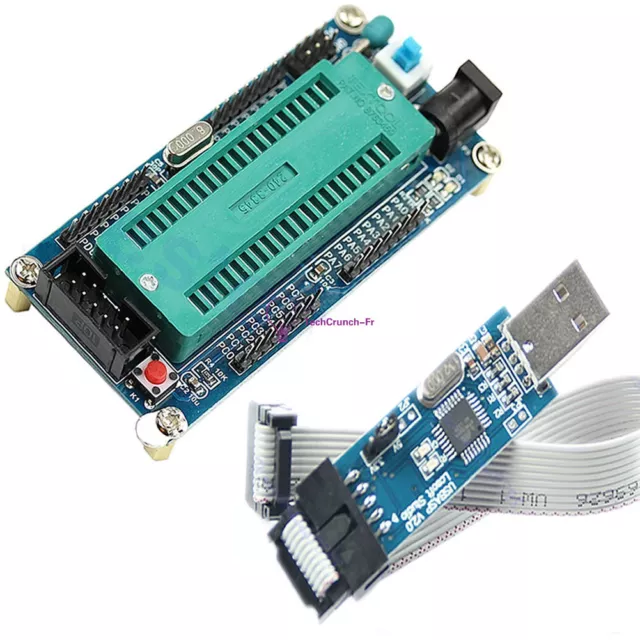 ATMEGA16 Minimum System AVR Board ATmega32 + USB ISP USBasp Programmer For ATMEL