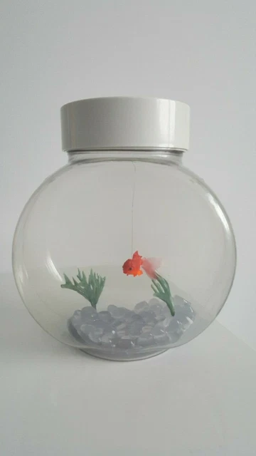 FINCREDIBLE ELECTRONIC FISH Pet Fun Swimming Goldfish Plastic