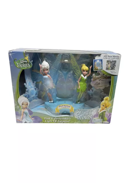 Disney Fairies Tink and Periwinkle Light Up Surprise Secret of the Wings NEW NIB 2