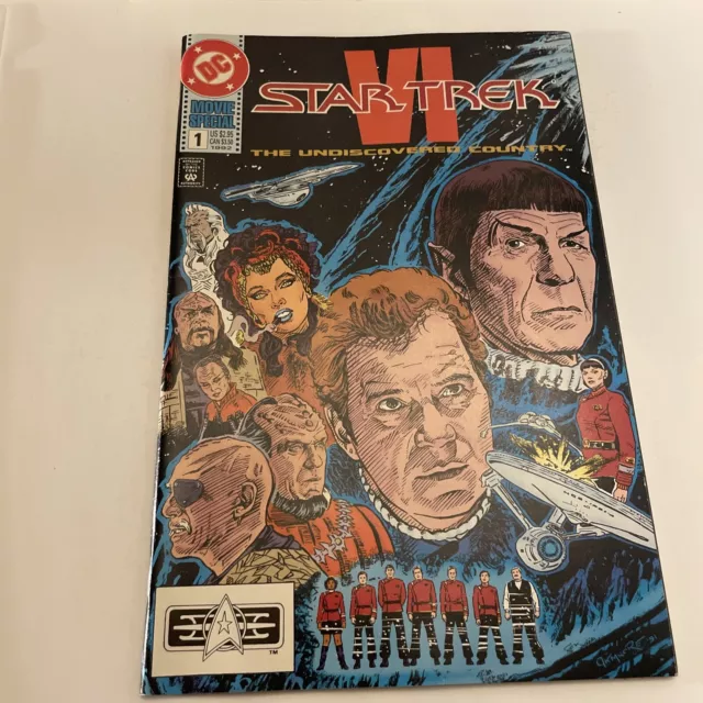 DC Comics Movie Special STAR TREK VI The Undiscovered Country No.1, VF/NM, 1992