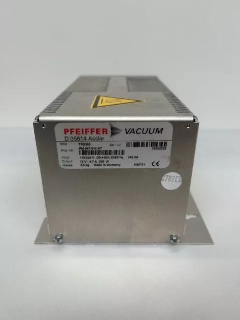 Pfeiffer Vacuum TPS300 TPS 300 Power Supply Netzteil Turbopumpe PM 041 814 AT