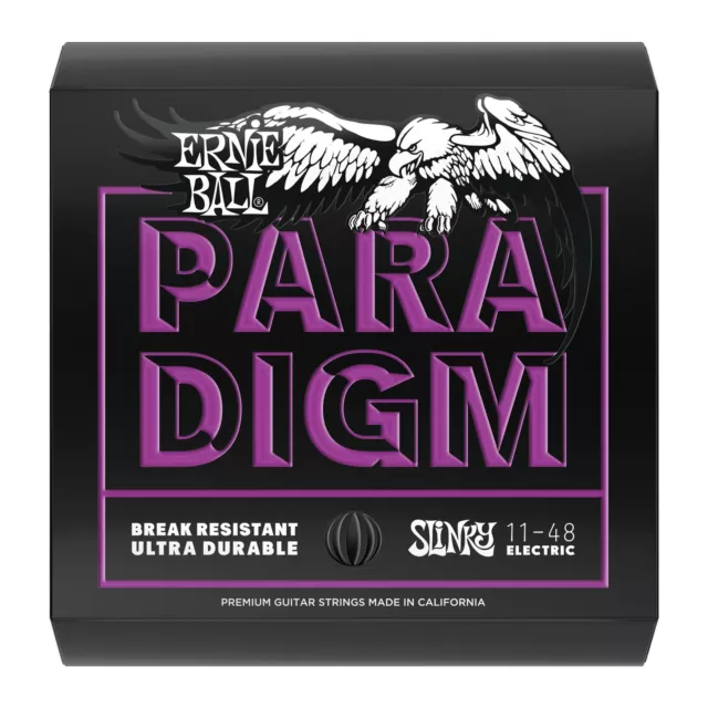 Erstklassige 2020 Paradigm Power Slinky Saiten von Ernie Ball für E-Gitarre