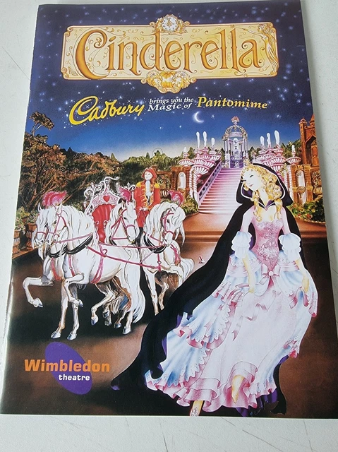Pantomime Programme CINDERELLA PANTOMIME THEATRE Programme - Wimbledon Theatre 1999 £4.49 ...