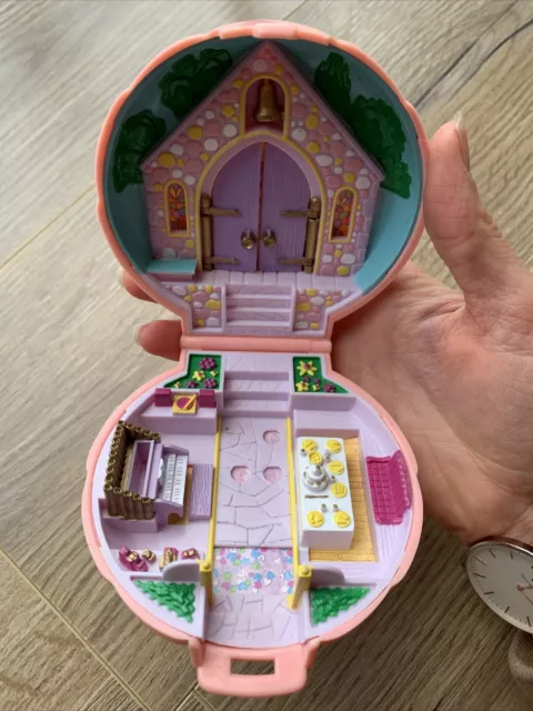 vintage bluebird polly pocket 1989 nancys wedding day. missing ring 3