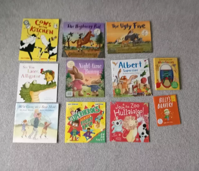 9 Childrens Book Bundle Collection Large Fun Picture Stories And 2 Free Books