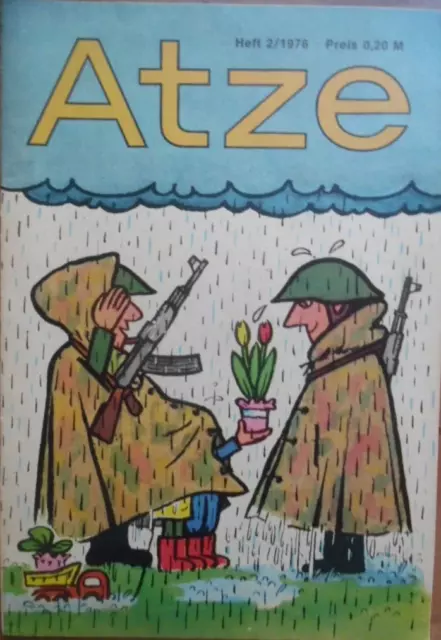 ATZE 2 - 1976 DDR-Comic FIX und FAX Jürgen Kieser FDJ ohne ABO