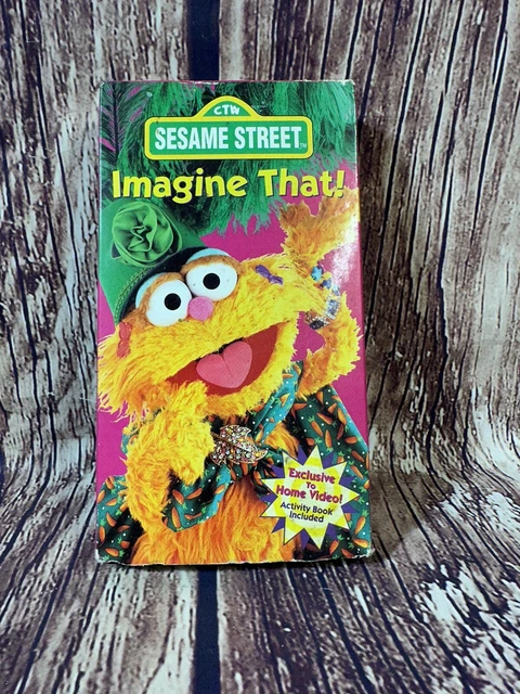 SESAME STREET - Imagine That! Activities For Rainy Days VHS Tape 1996 ...