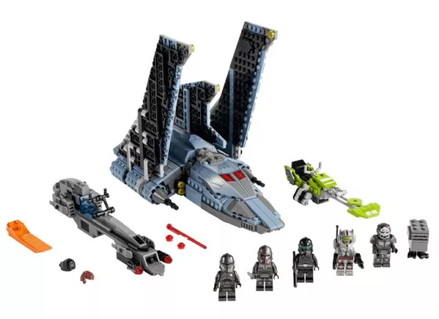 🔥Lego Star Wars 75314🔥The Bad Batch🔥 Usato Completo 🔥