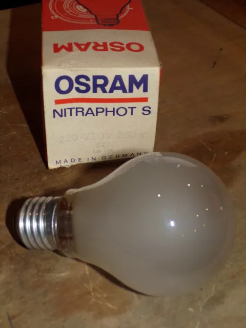 Lampe Ampoule ❤️ OSRAM - 230V 75W bgX 4613 - Agrandisseur AHEL 6b Enlarger