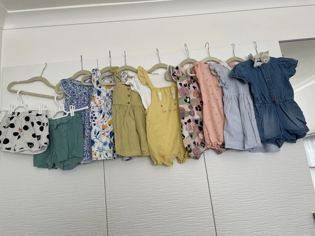11 item girls 12-18months next spring/summer bundle excellent condition