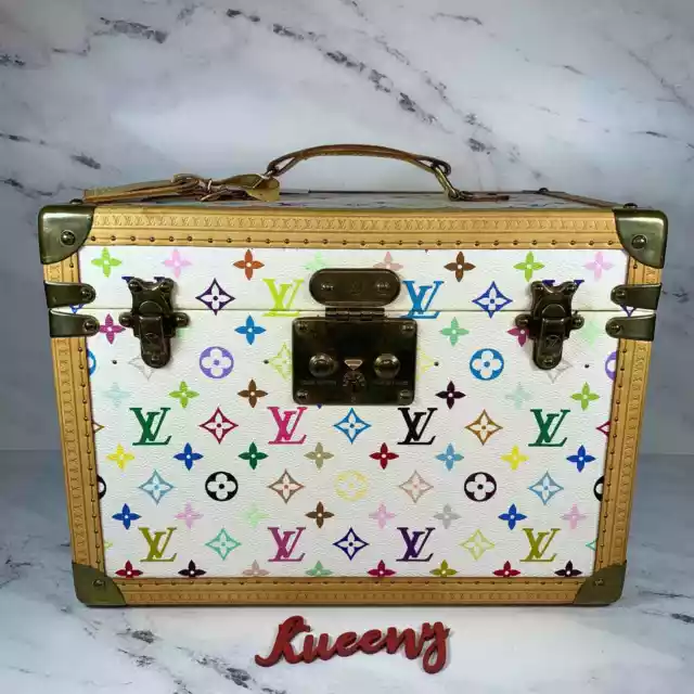 Auth Louis Vuitton Monogram Boite Pharmacy Cosmetic Vanity Case M21826