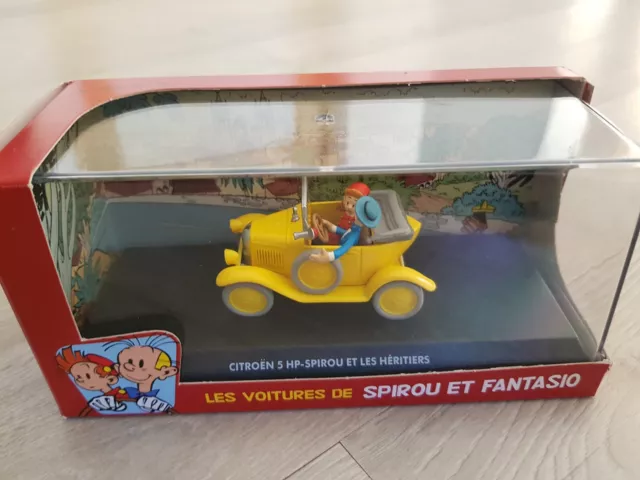 Les voitures de Spirou et Fantasio La Citroën 5 HP
