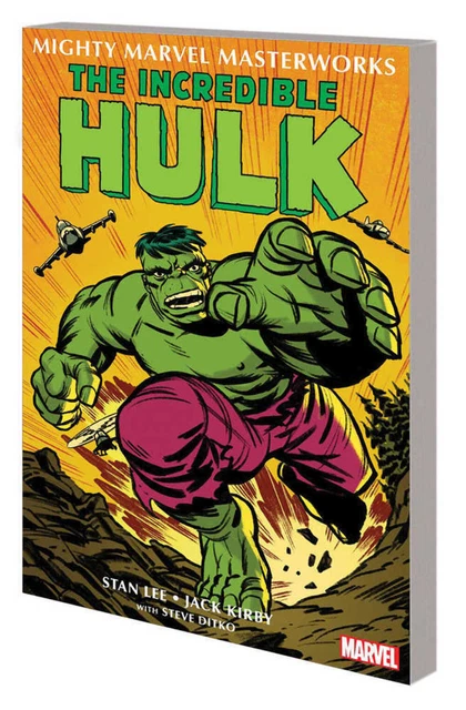Mighty Marvel Masterworks Incredible Hulk Graphic Novel TPB Volume 01 Green Goli