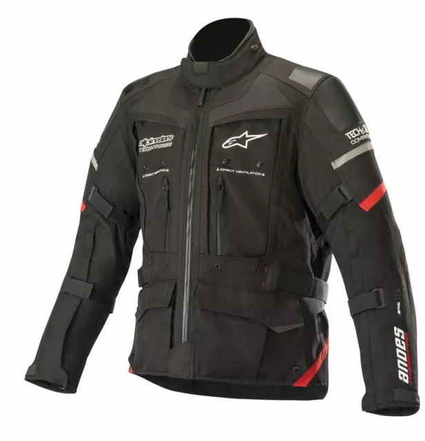 Alpinestars Andes v2 Pro Drystar Motorbike Jacket Tech air Compatible - Black