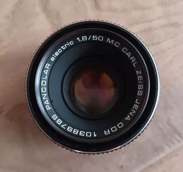 CARL ZEISS JENA Objektiv PANCOLAR electric 1.8/50 MC 50mm F1.8 M42