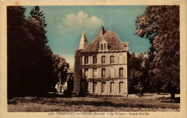 CPA Champigny-sur-Yonne - Le Chateau - Southeast Facade FRANCE (960659)