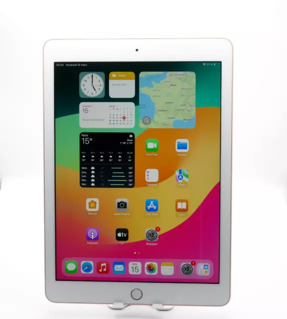 iPad 6éme génération 128 Go IPS LCD 9,7" WIFI Apple A1893 iPadOS 17 FACETIME