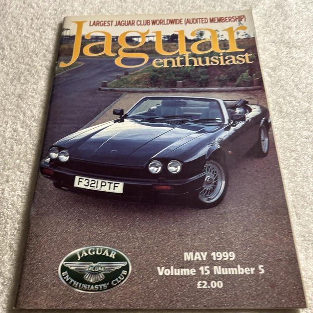Jaguar Enthusiast Magazine May 1999