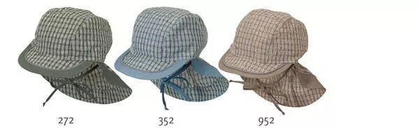 Sommer Baby Jungen Schirmmütze mit Nackenschutz Mütze Sterntaler 21253 -K27-