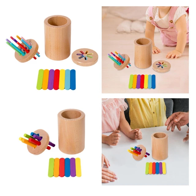 MagiDeal 60 Formes Géométriques 3D Transparentes – Jeu Sensoriel Coloré, PP, 2,5 Cm, Dès 3 Ans