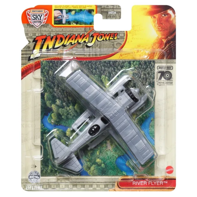 Matchbox - 2023 Modellino 9/32 Indiana Jones River Volantino (BBHLJ06)