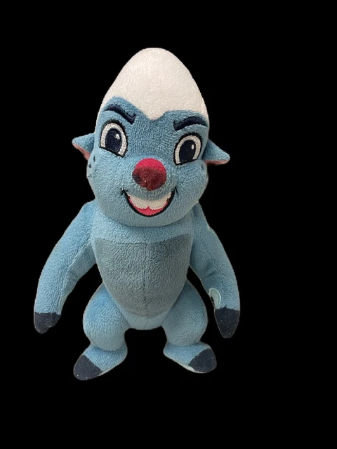 DISNEY LION GUARD Bunga Honey Badger Plush Stuffed Toy Blue White Just
