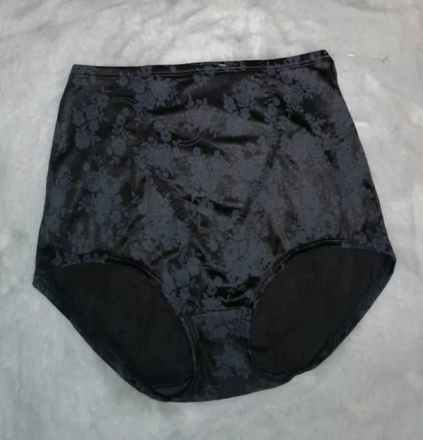 Soma NEW Black Retro Brief Panty Style 1222 NWOT Medium M