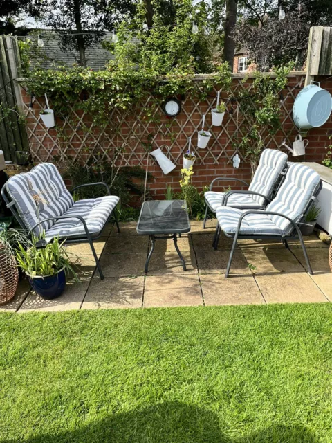 4 piece garden furniture set