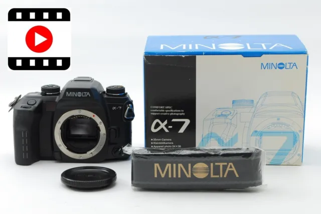 [NEAR MINT Boxed] Minolta Alpha 7 α7 a7 35mm SLR Film Camera Body From JAPAN