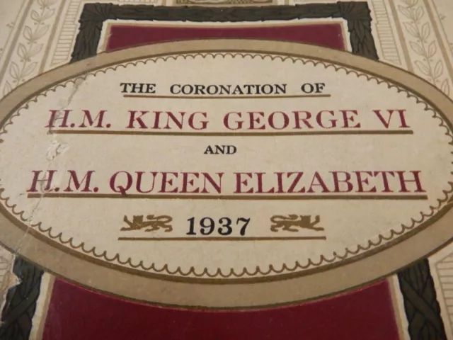 Player's Cards Album Coronation of King George VI & HM Queen Elizabeth 1937