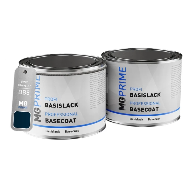 Peinture Voiture kit pour Chrysler BB8 Midnight Blue Metallic 1,0L