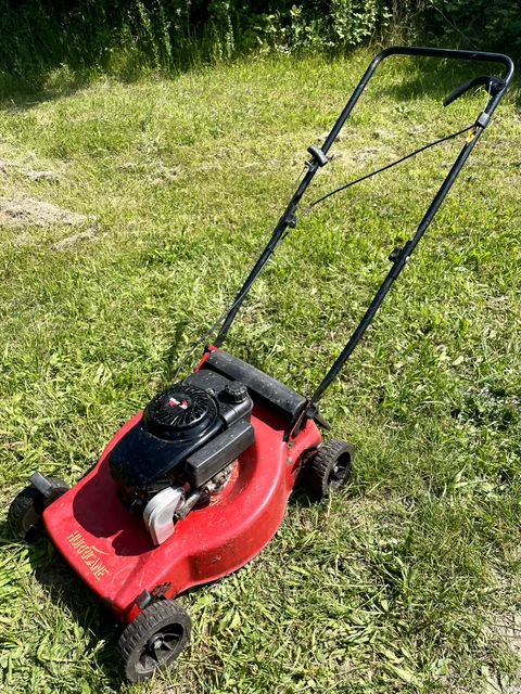 Benzin Rasenmäher Hurricane mit 4 Takt Tecumseh Motor