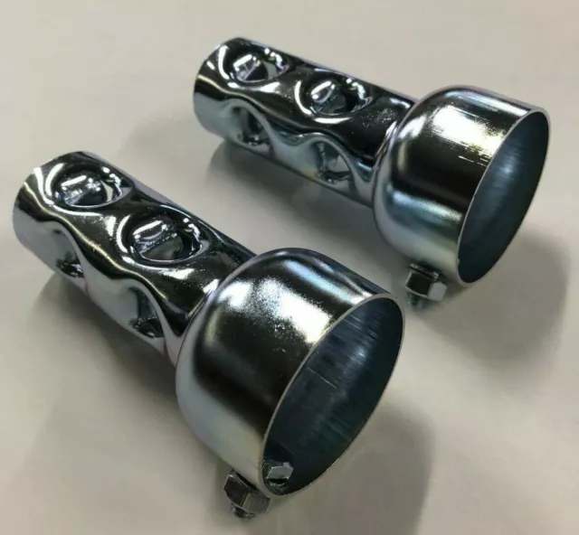 DB Killer Flame Traps Baffle Universale Silencer Motorcycle 1-3/4 X4 Harley