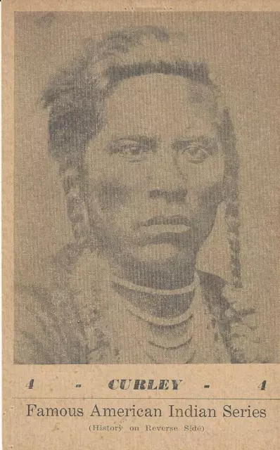 Famous American Indian Series Curley