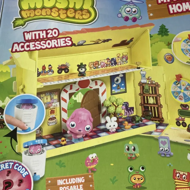 Moshi Monsters Playhouse My Moshi Home In Box With Accessories And Figures