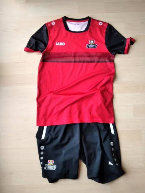Jako Bayer 04 Leverkusen Trikot Hose Jersey Set Fußballschule Gr. 152