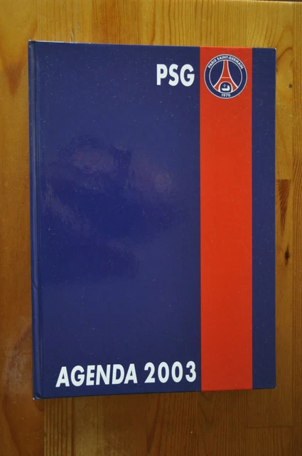 Agenda PSG 2004/2005 – Paris Saint-Germain – Saison 2004-05 – Collection