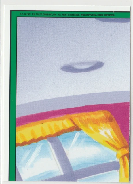 2021 Topps Garbage Pail Kids Food Fight Spitting Spencer 61a GPK sticker 2