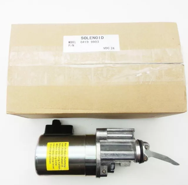 0419-9903 24V Fuel Shut Off Stop Solenoid Valve 24V 04199903 for DEUTZ BFM1013