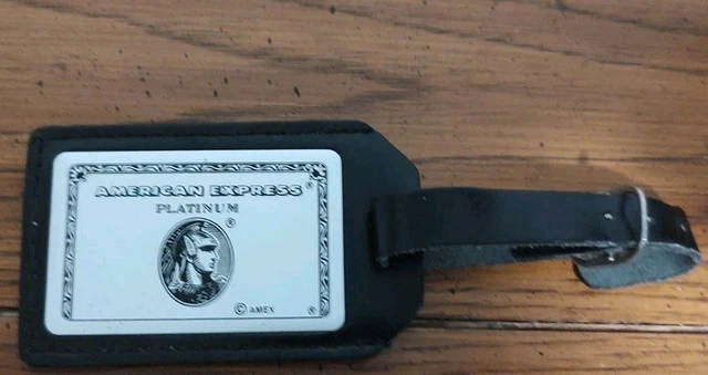 American Express Platinum Luggage Tags FOR SALE! - PicClick UK