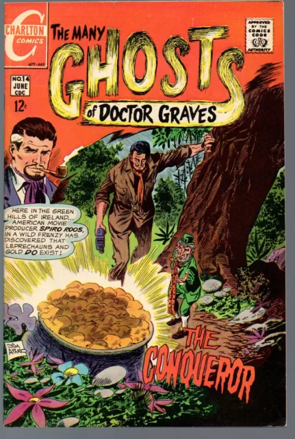 Many Ghosts of Doctor Graves 14  Jim Aparo cover     Charlton 1969