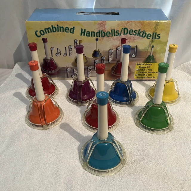 Combined Hand/Desk Bells, Diatonic